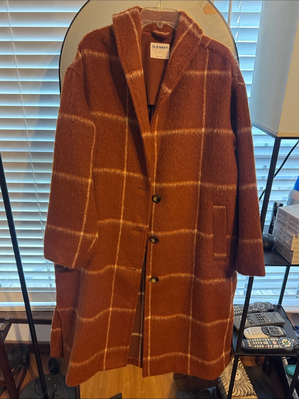 Old Navy Women's Rust Color Coat